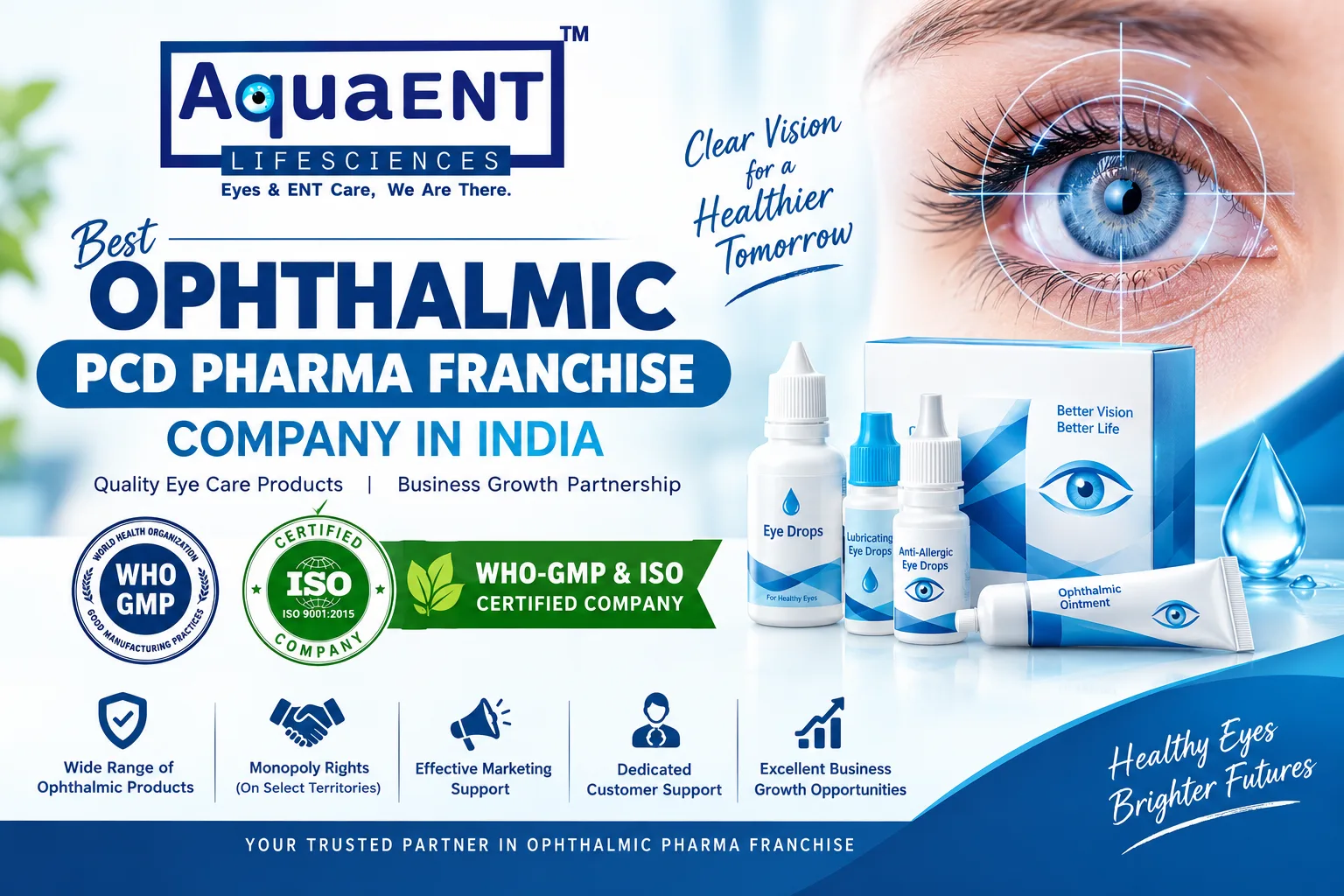 Best Ophthalmic PCD Pharma Franchise Company