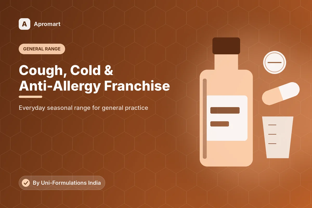 Cough cold and anti-allergy PCD franchise general range