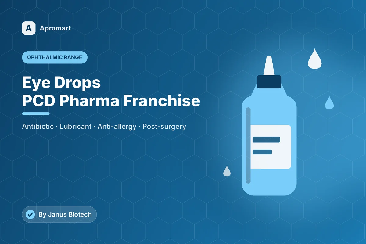 Eye drops PCD pharma franchise ophthalmic range