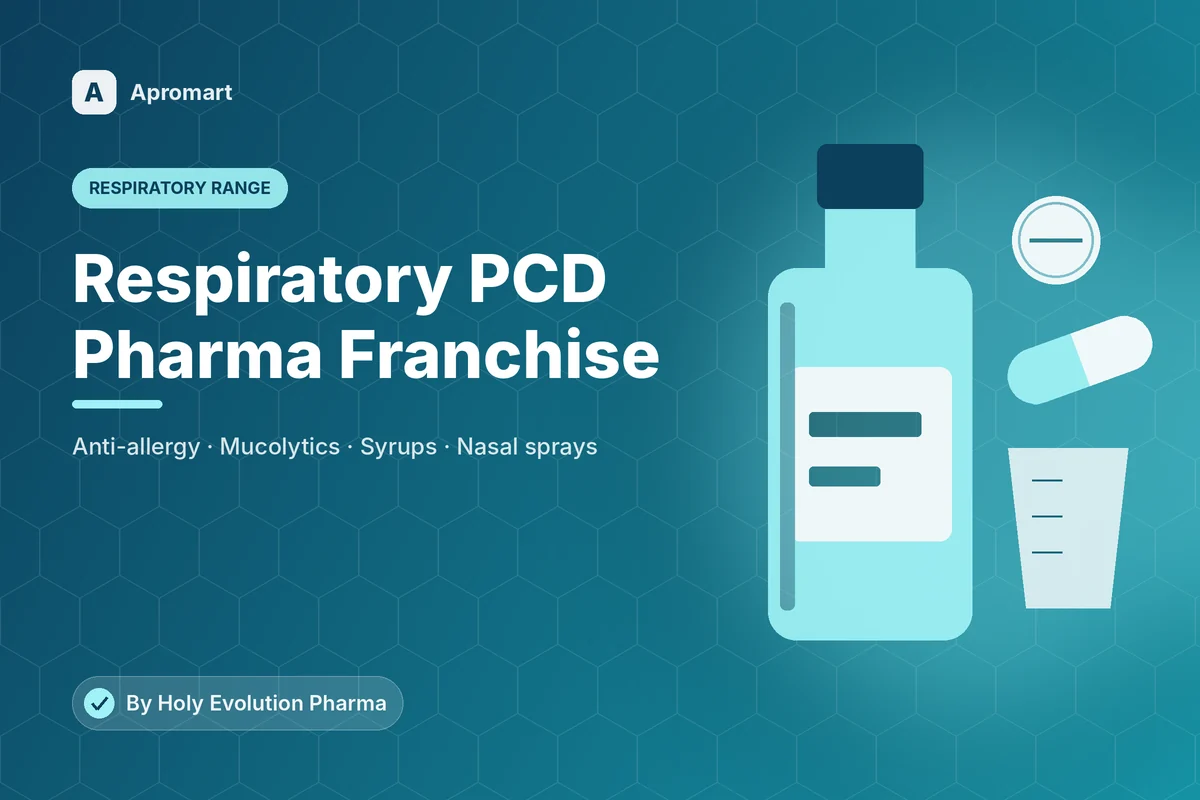 Respiratory PCD pharma franchise range