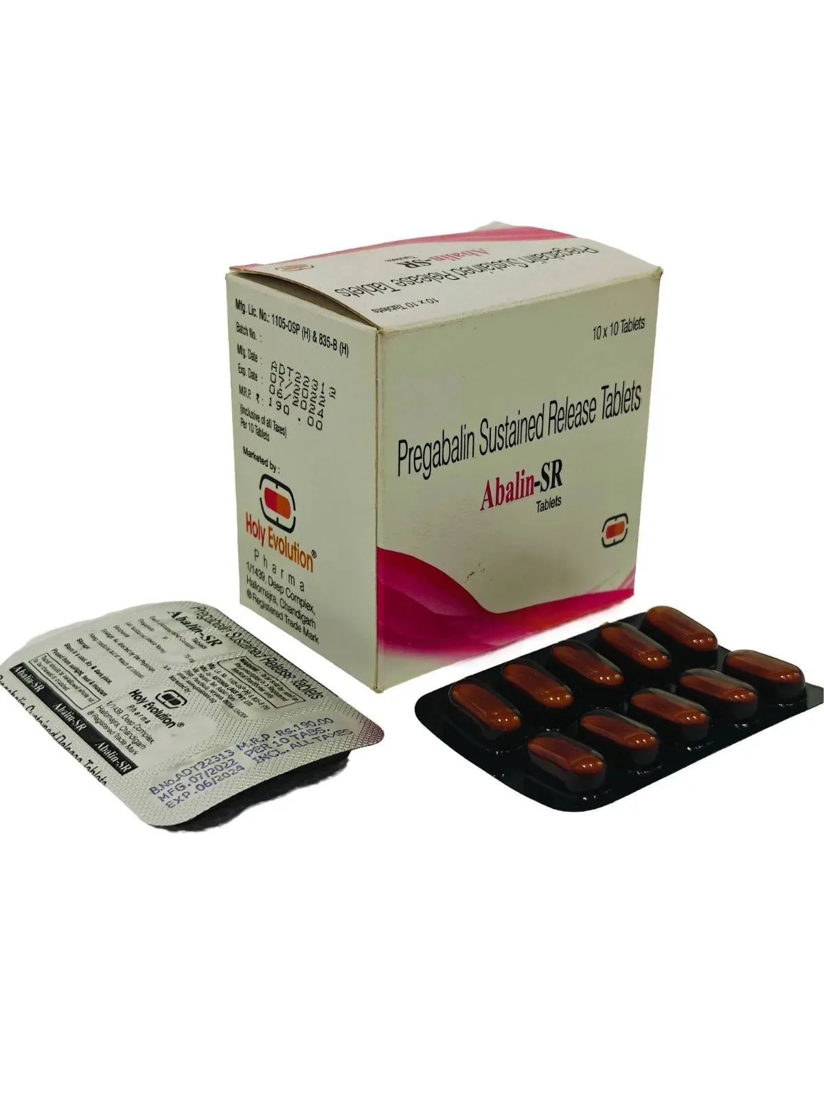 ABALIN-SR - Pregabalin Sustained Release 75 Mg Tab