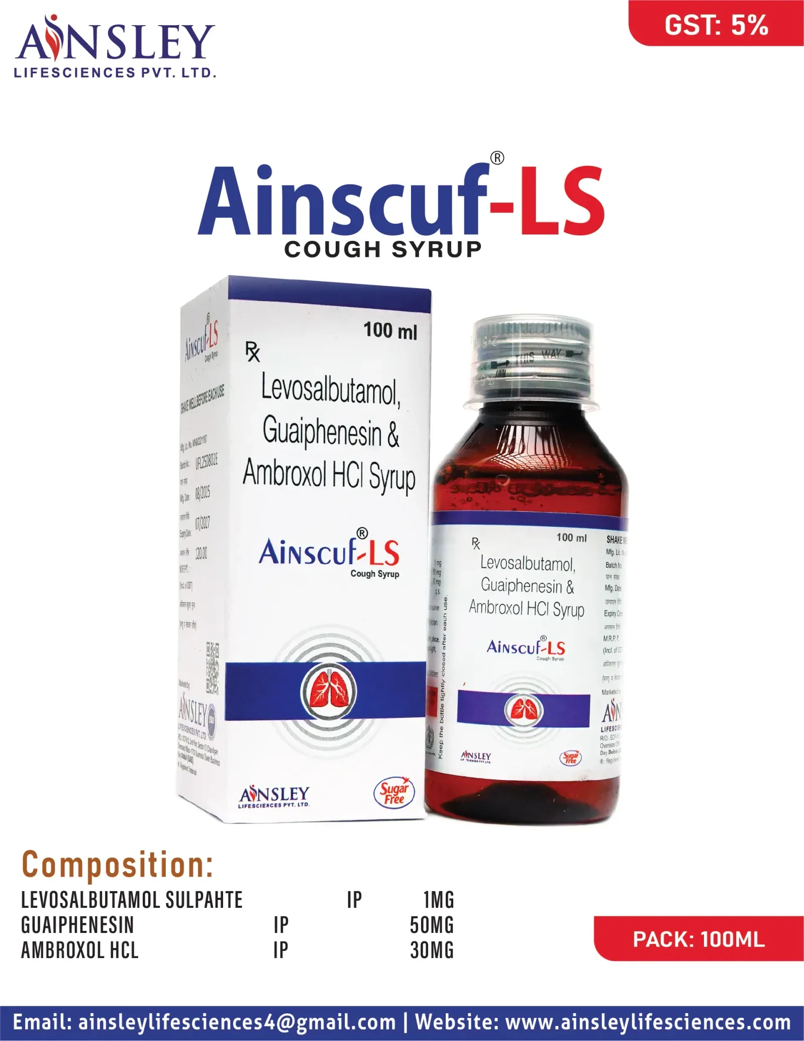 AINSCUF-LS SYRUP
