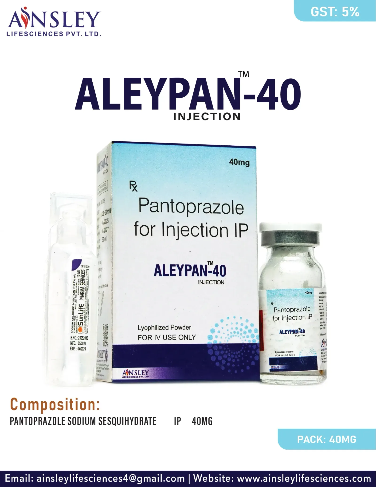 ALEYPAN-40 INJECTION