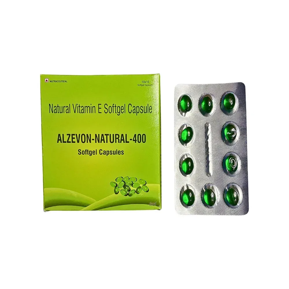 ALZEVON NATURAL -400 Softgel Capsules