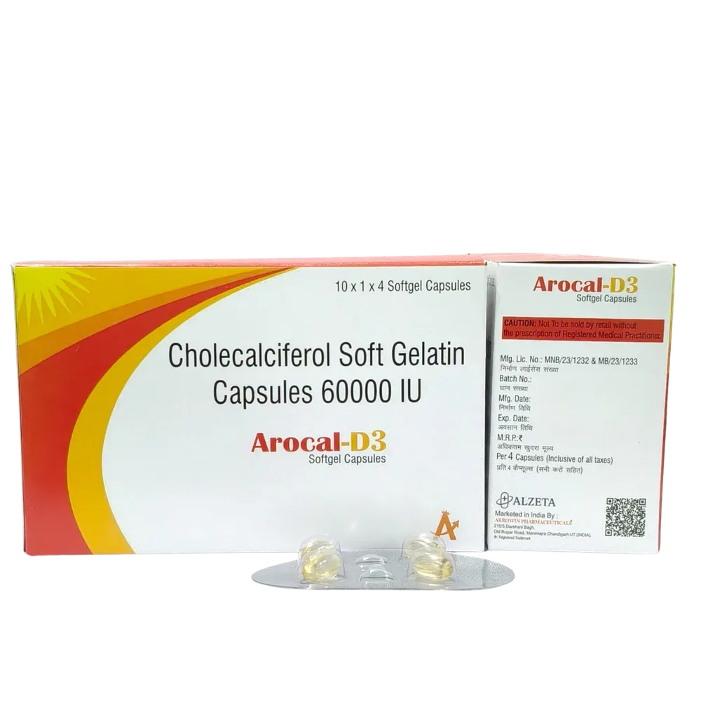 AROCAL D3 Softgel Capsules
