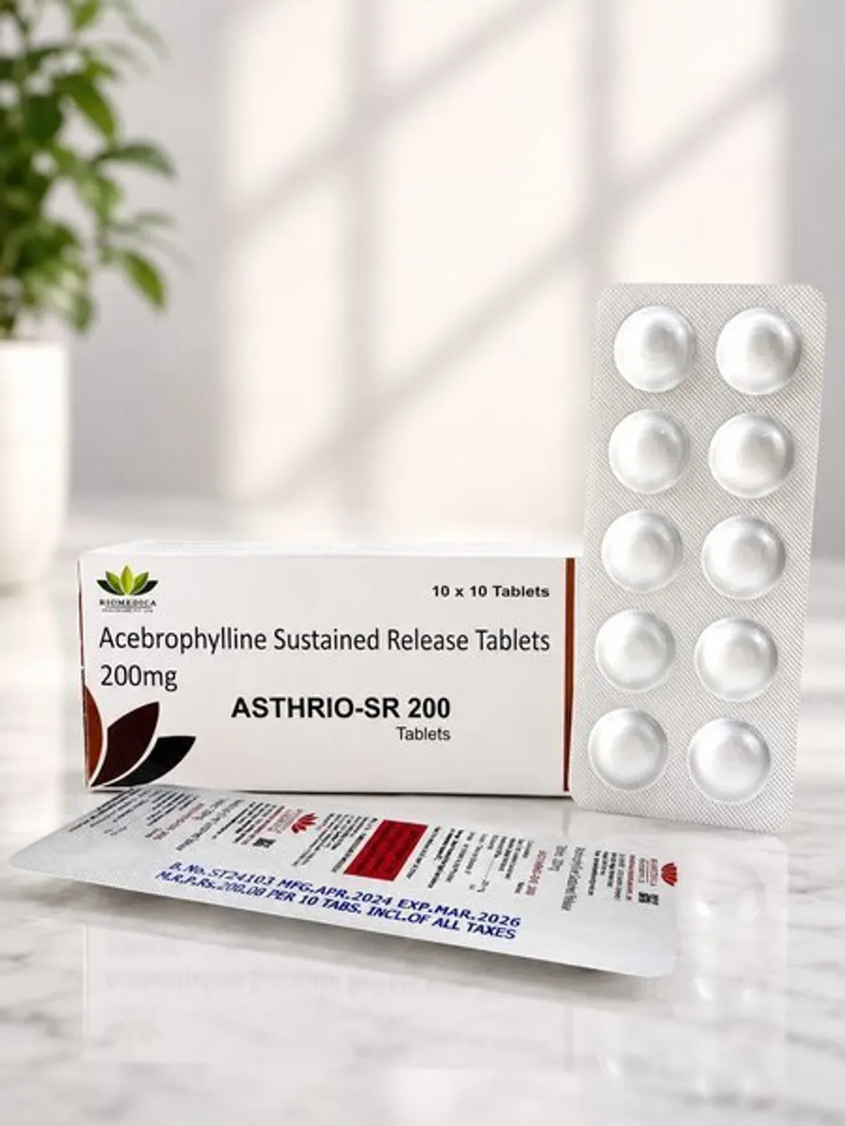 ASTHRIO-SR 200 Tablets