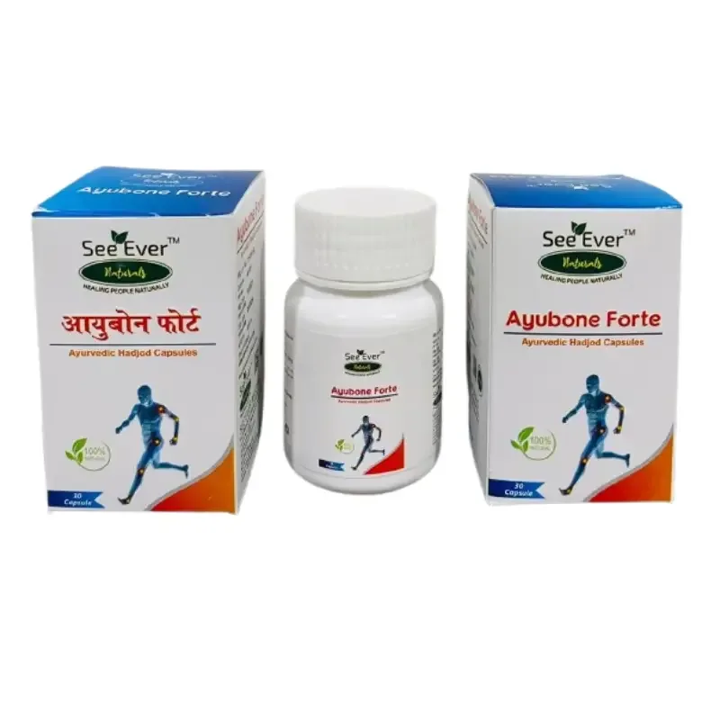 AYUBONE FORTE - HADJOD CAPSULES (CISSUS 500 MG + WITHANIA SOMNIFERA 100 MG)