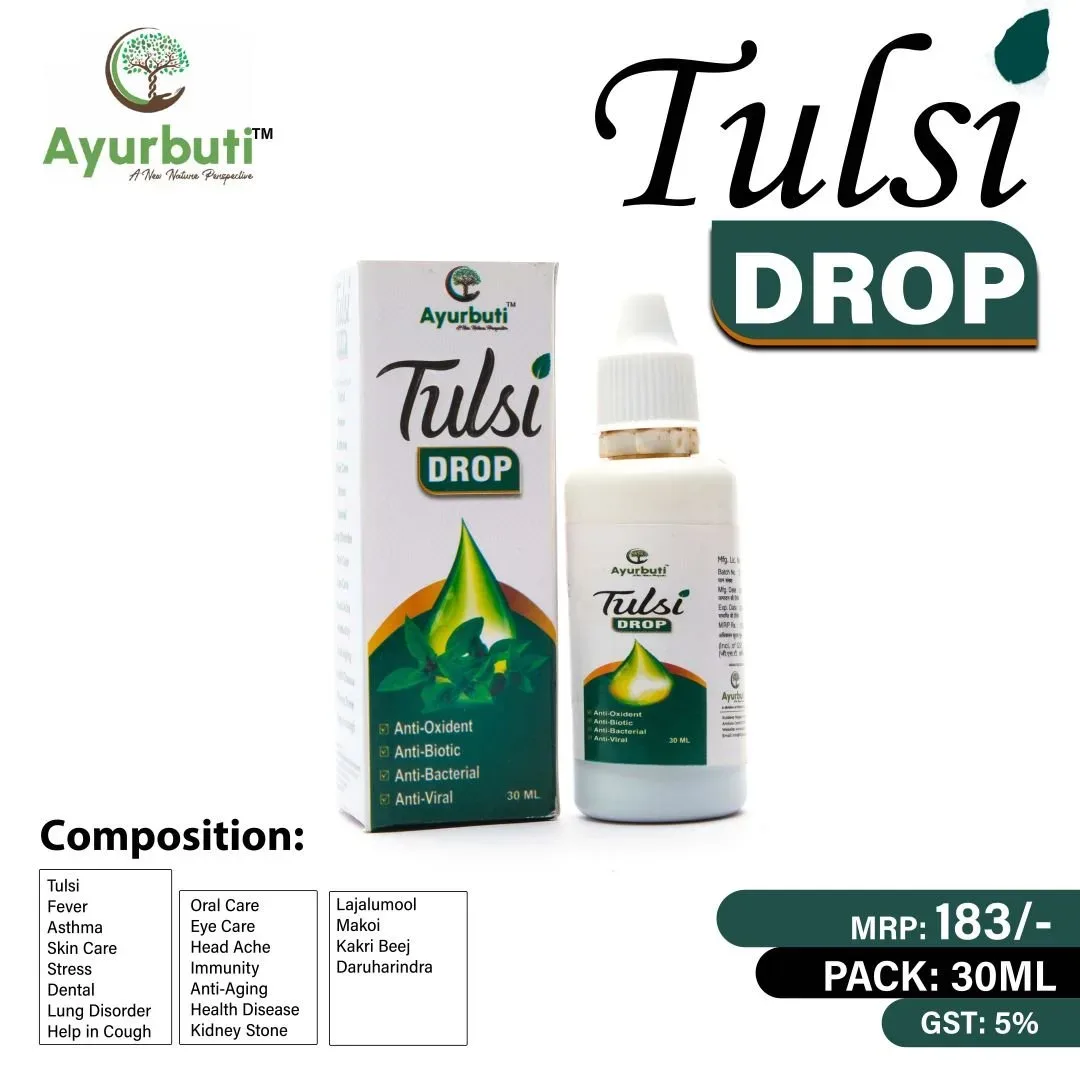 Ayurbuti Tulsi Drops - TULSI DROPS