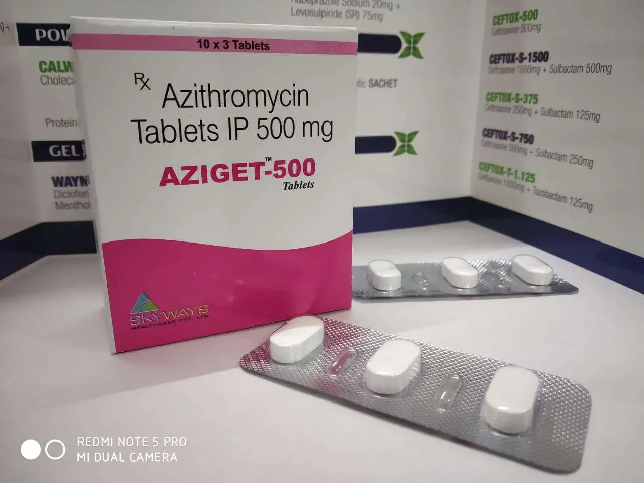 Aziget-500 - Azithromycin 500mg