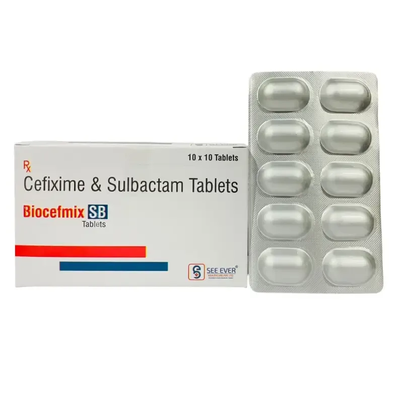 BIOCEFMIX - SB - Cefixime (200mg) + Sulbactam (150mg)