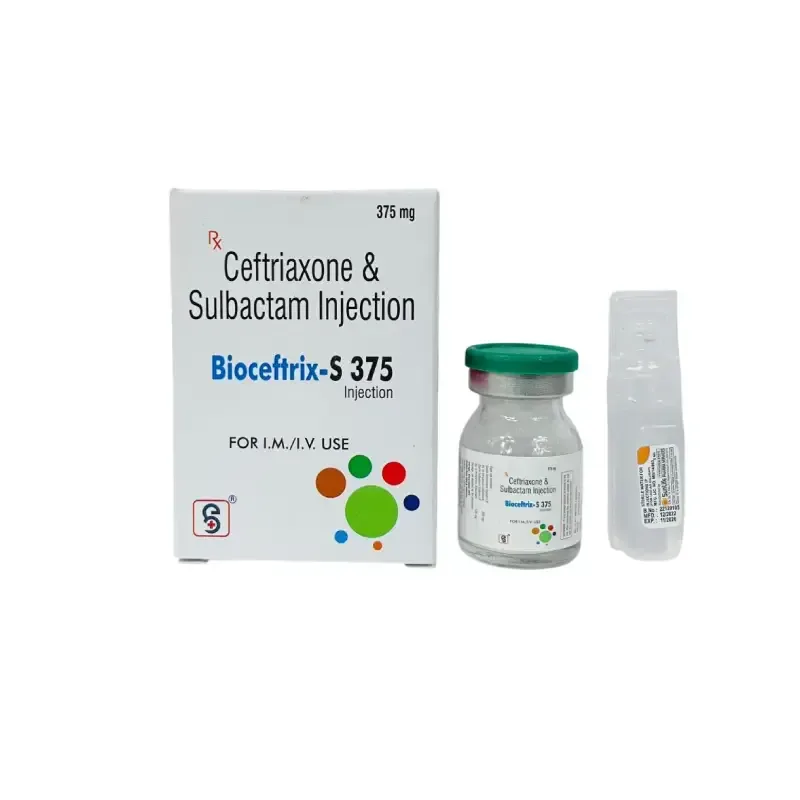 BIOCEFTRIX- S 375 - Ceftriaxone 250Mg + SULBACTUM 125 MG