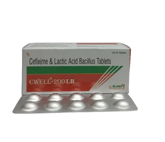 C-WELL 200 LB - Cefixime 200mg +Lactic Acid Bacillis