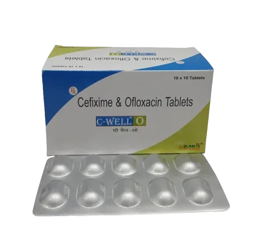 C-WELL-O - Cefixime 200mg + Ofloxacin 200mg