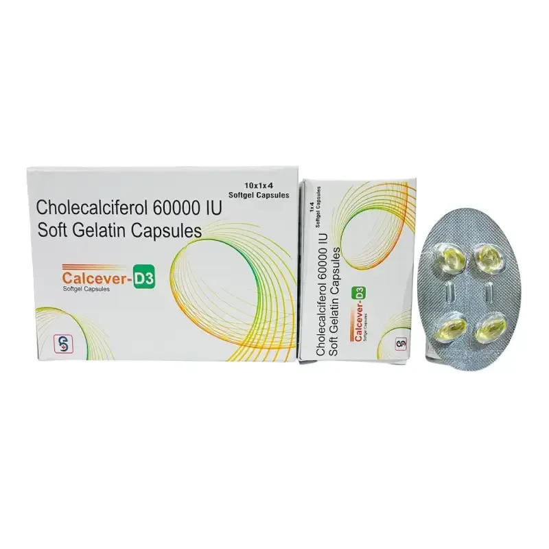 CALCEVER-D3 - Cholecalciferol 60,000 I.U (IN DRUG)