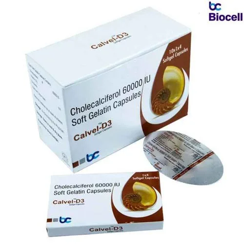 CALVEL D3 SOFT/GEL CAP - Biocell Pharmaceuticals