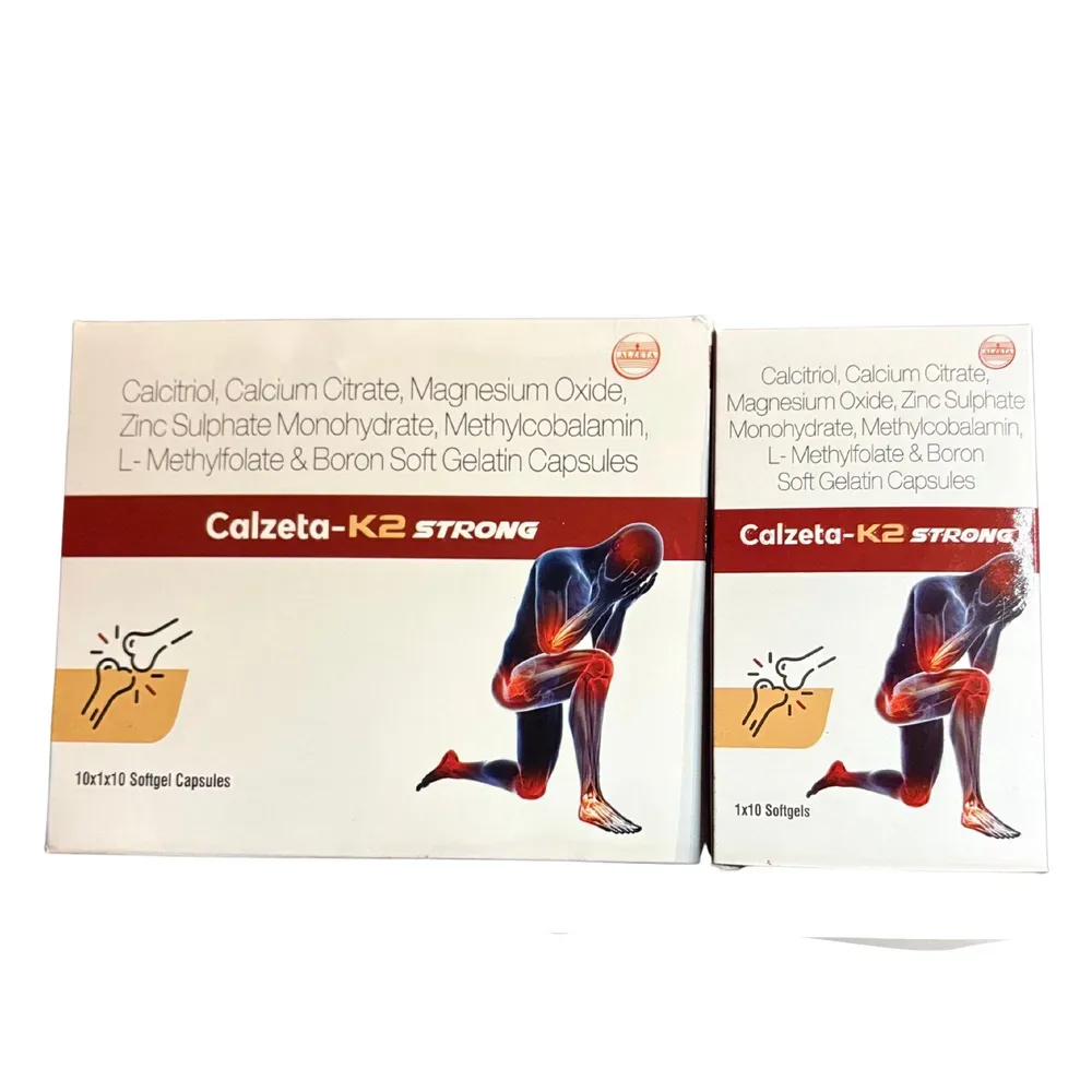 CALZETA-K2 STRONG Softgel Capsules