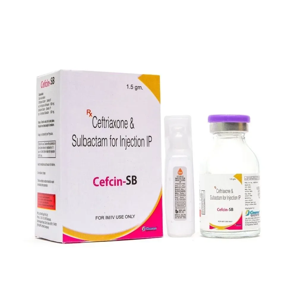CEFCIN-SB 1.5GM Injection