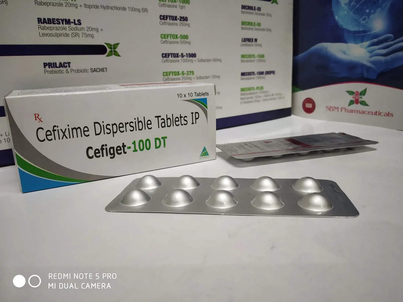 Cefiget-100DT - Cefixime 100mg.