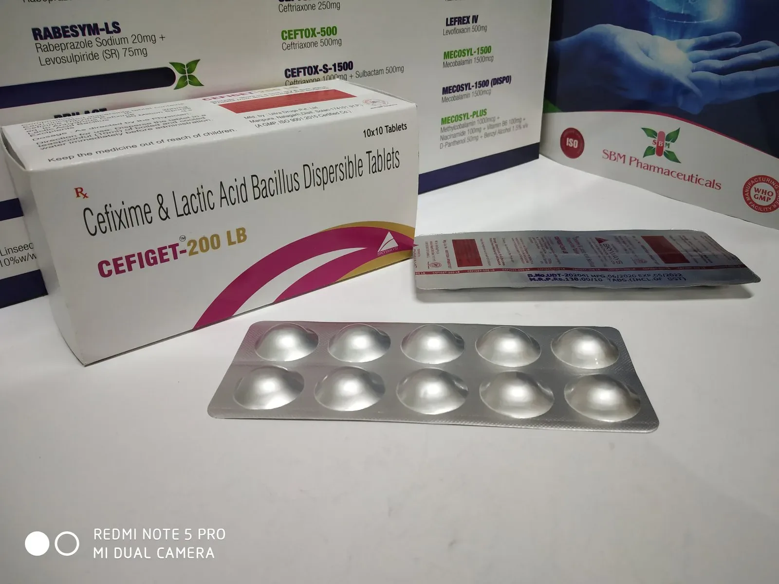 Cefiget-200-LB - Cefixime 200 Mg, Lactic Acid Bacillus 60 Million Spores