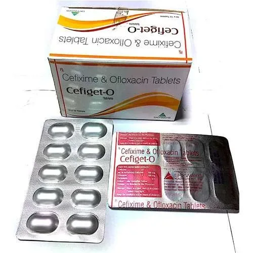 Cefiget-O - Cefixime 200mg, Ofloxacin 200mg