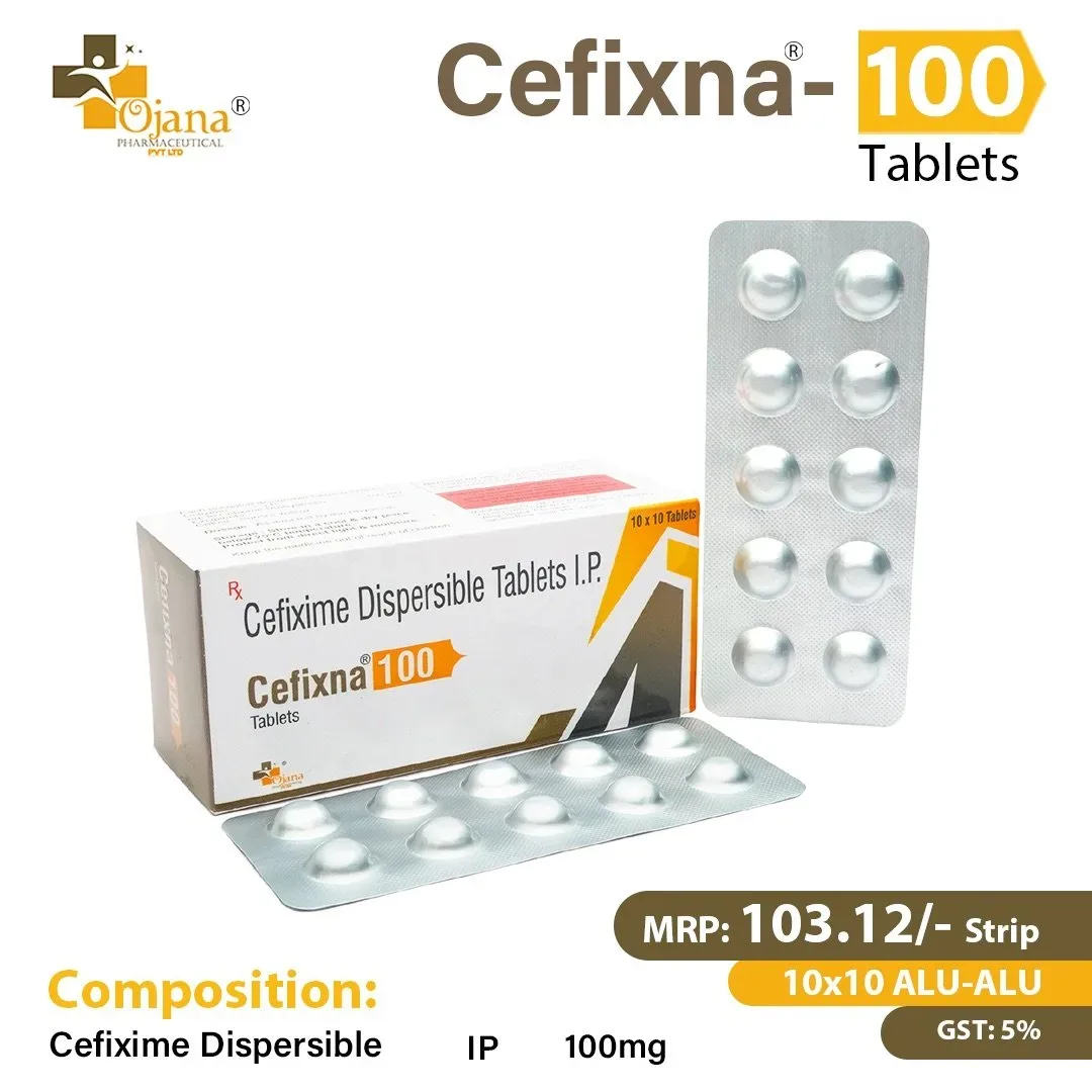 Cefixna-100 - Cefixime Trihydrate I.P. 100mg Dispersible Tablets Spores