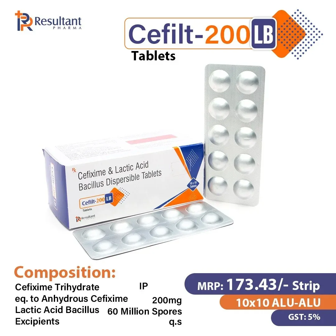 CEFLIT 200 LB TAB - Cefexime 200 LB