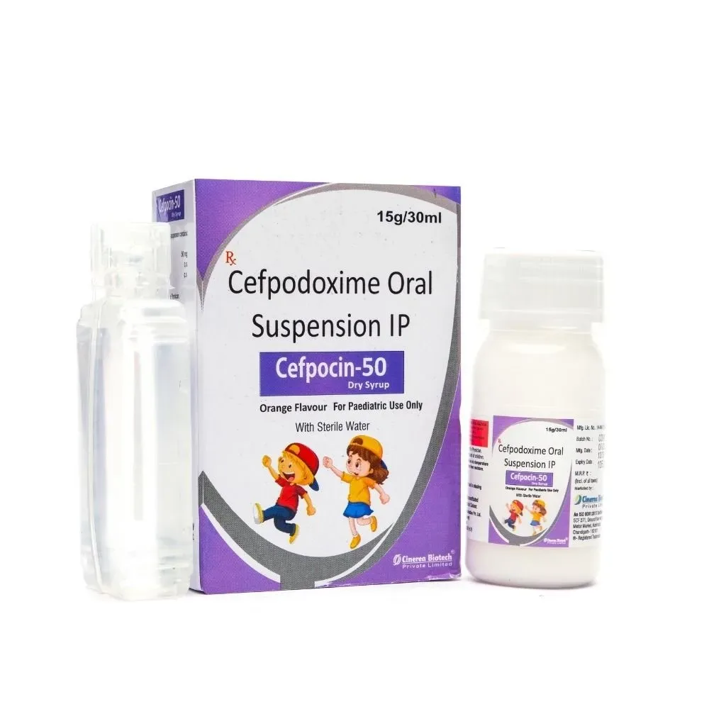 CEFPOCIN-50 Dry Syrup