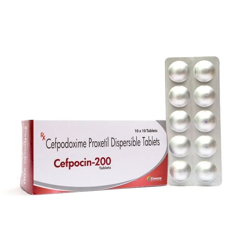 CEFPODOXIME 200MG DISPERSIBLE TABLETS