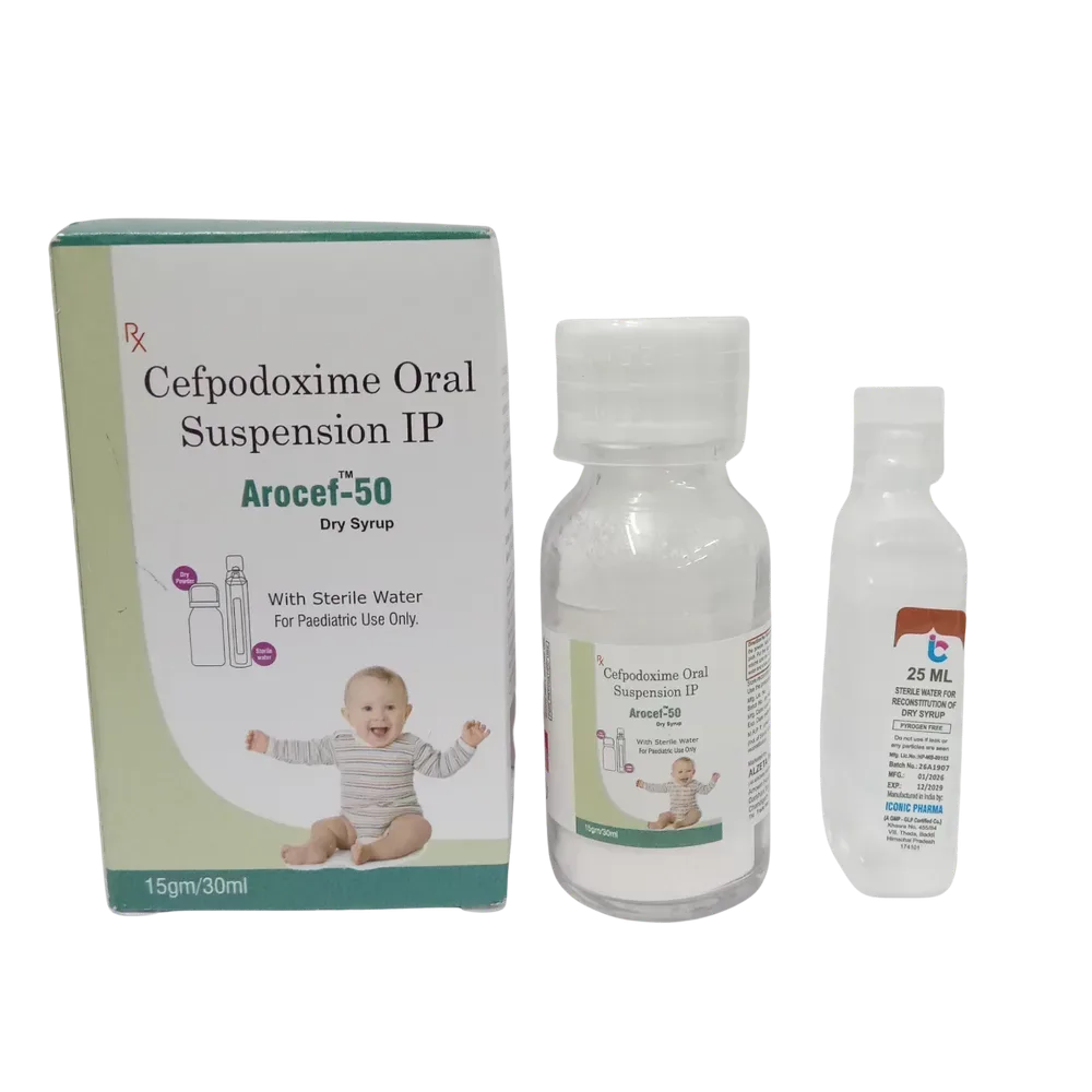 CEFPODOXIME-50MG DRY SYRUP