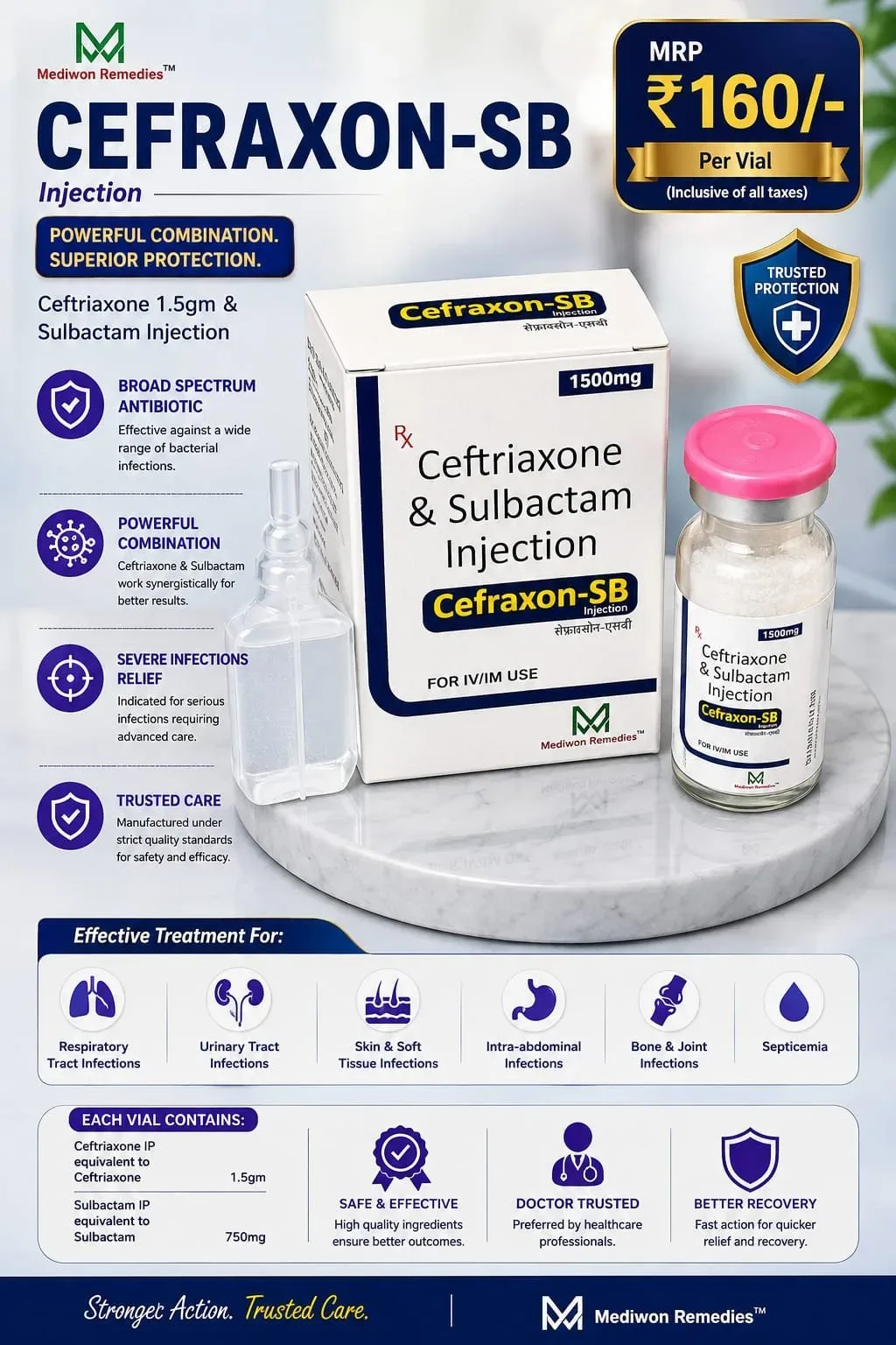 CEFPOXONE-SB 1.5 Injection