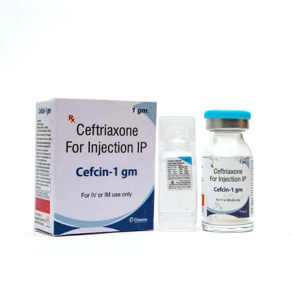 CEFTRIAXONE 1000 MG INJECTION