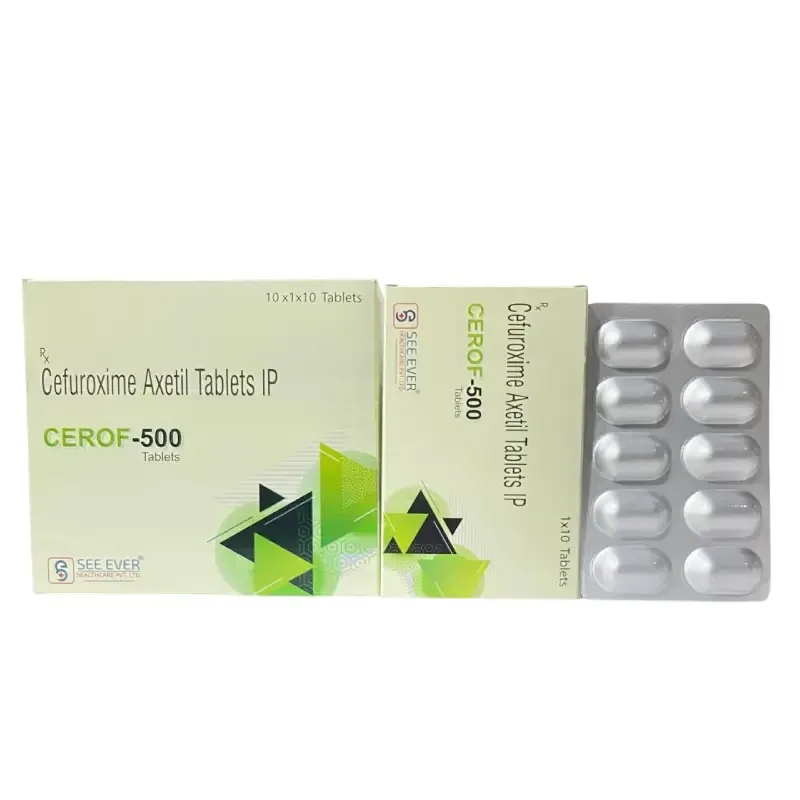 CEROF-500 (100 TABS) - Cefuroxime Axetil 500 Mg