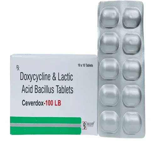 CEVERDOX-100 LB - DOXYCYCLINE 100 MG + LB
