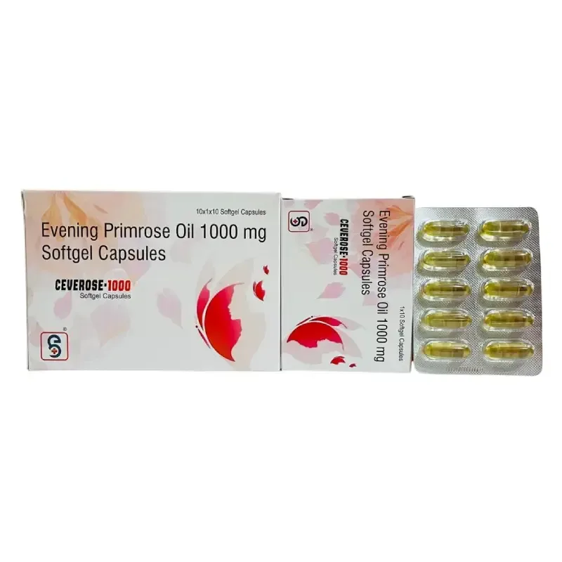 CEVEROSE-1000 - EVENING PRIMROSE OIL 1000 MG (IN DRUG) SOFTGEL CAPS
