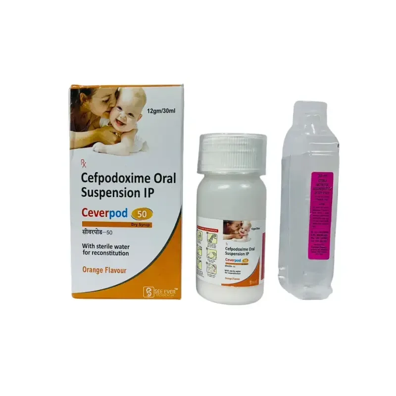 CEVERPOD-50 - Cefpodoxime 50Mg Wfi