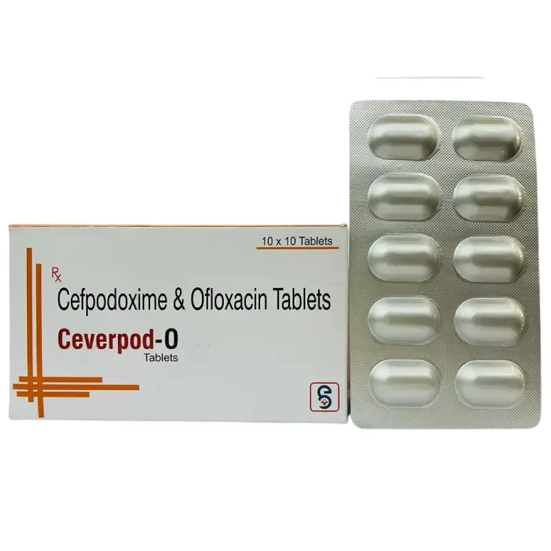 CEVERPOD-O - Cefpodoxime 200 Mg Dispersible Tablets (MANUFACTURED FROM SPECIALIZED UNIT ONLY)