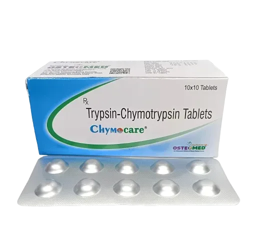 CHYMOCARE - Trypsin Chymotrypsin 100000 Armour Units