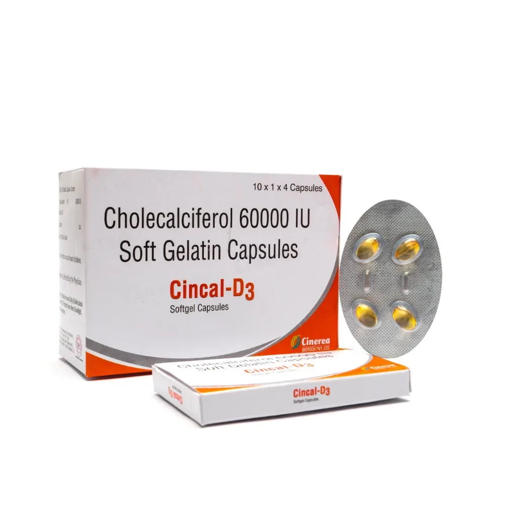 CINCAL D3 Softgel Capsules