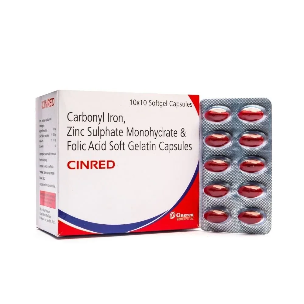 CINRED SOFTGEL CAPSULES