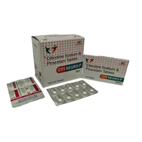 CITINEURO-P - Citicolin 500 mg + PIRACETAM 800 MG
