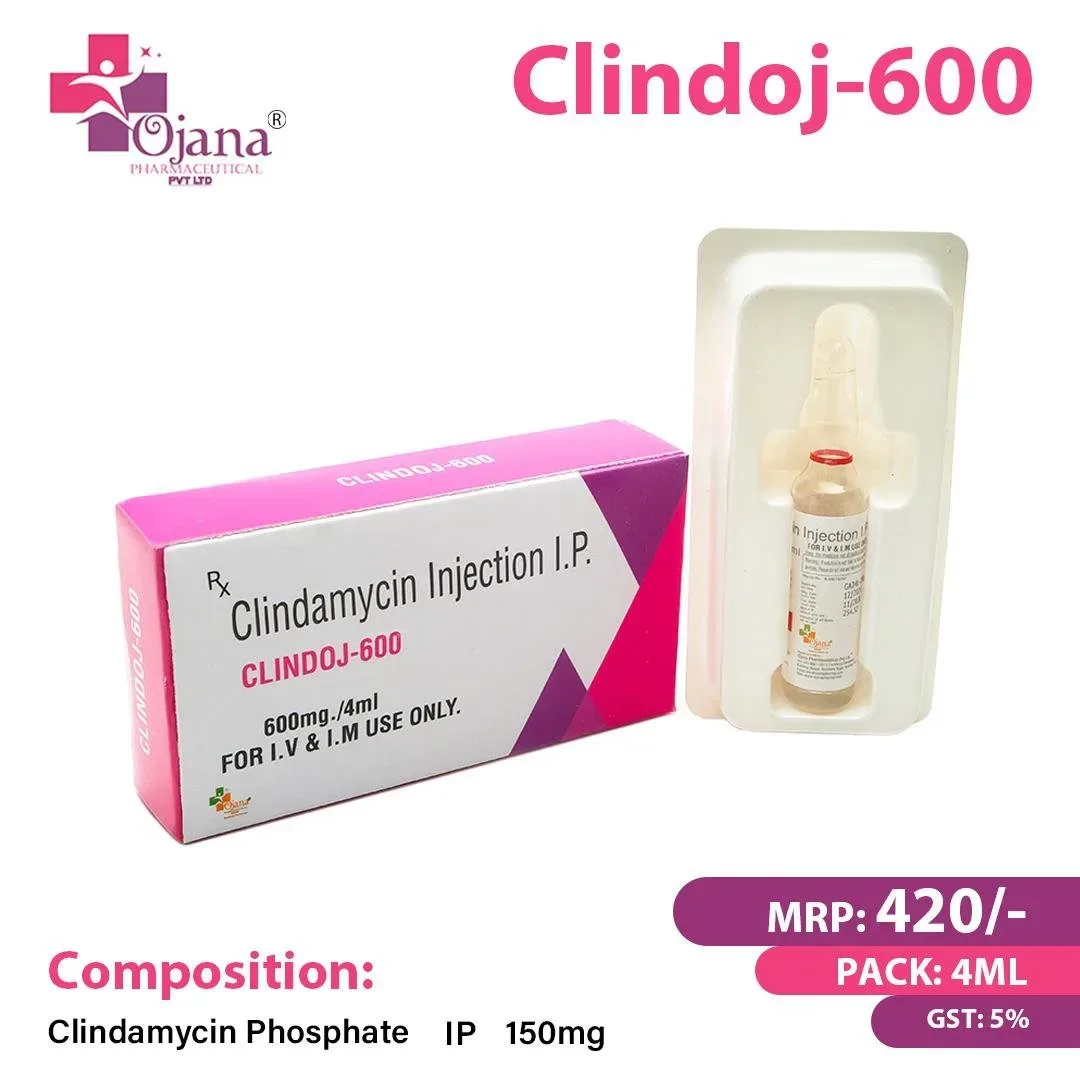 Clindoj 600 - Clindamycin Injection IP 600