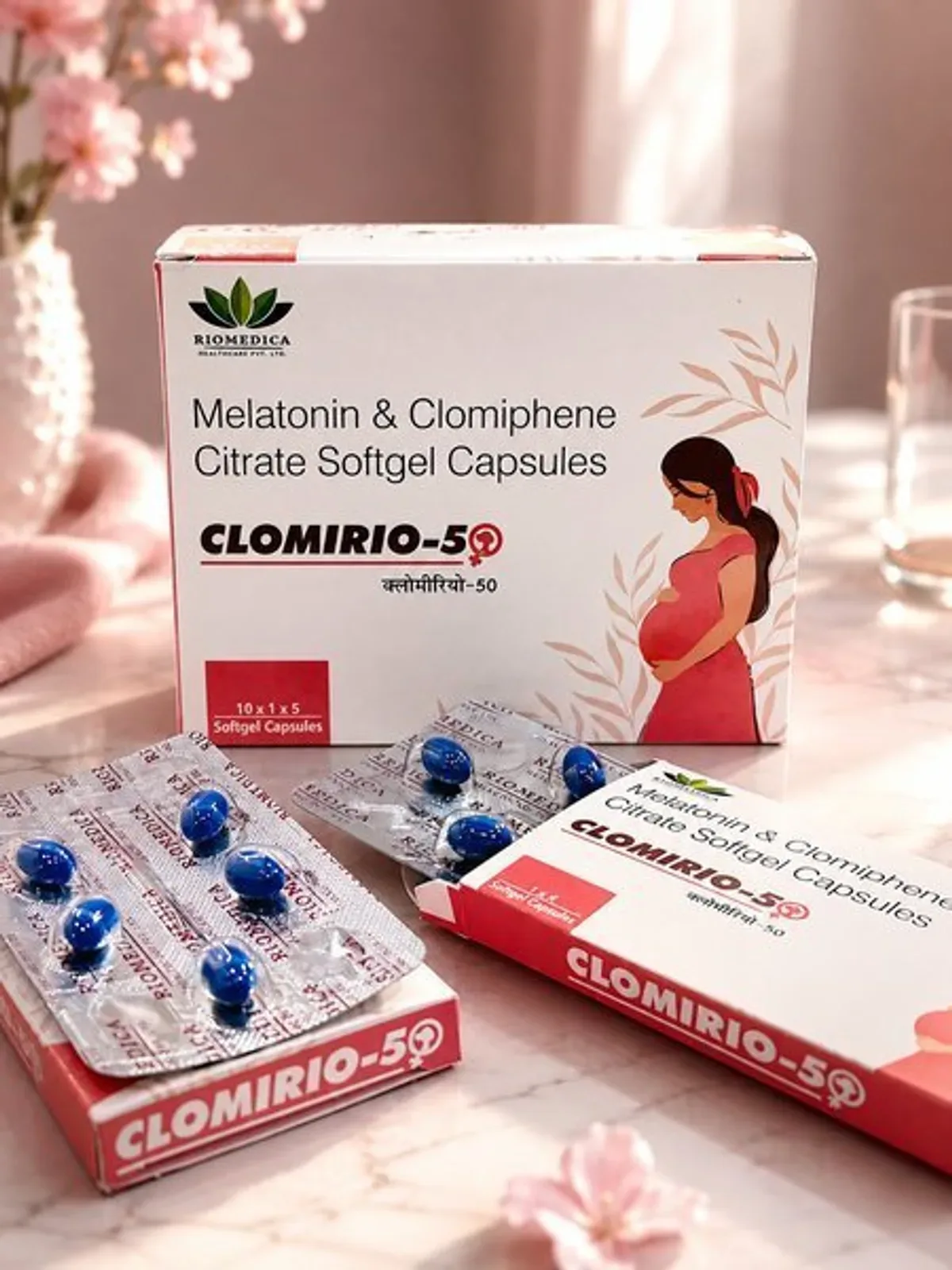 CLOMIRIO-50 Softgel Capsules