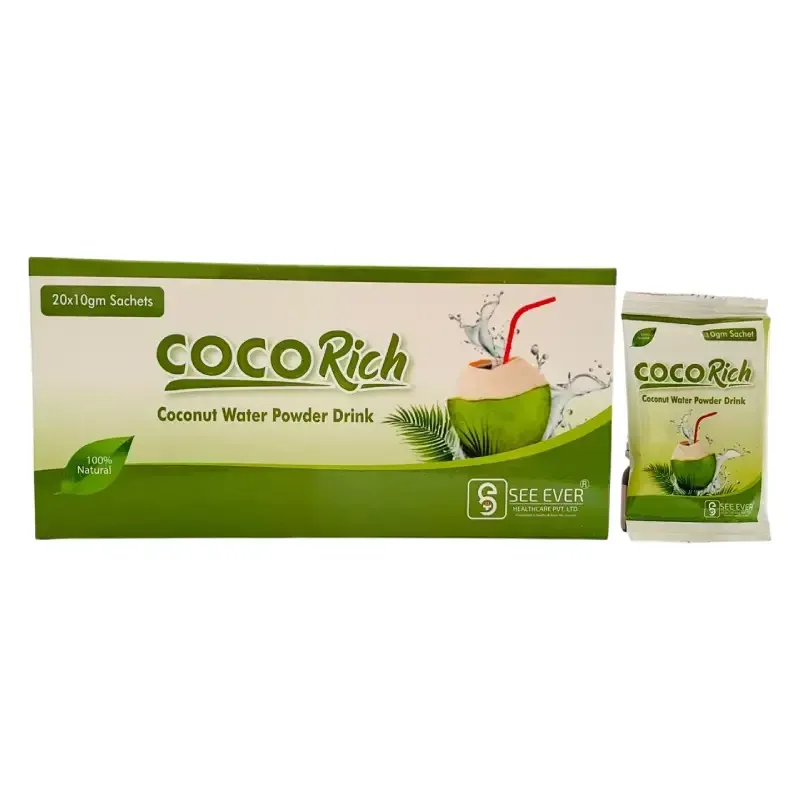COCORICH DRINK - CONONUT WATER SACHETS