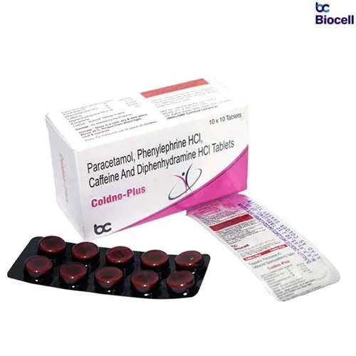COLDNO PLUS TAB - Biocell Pharmaceuticals