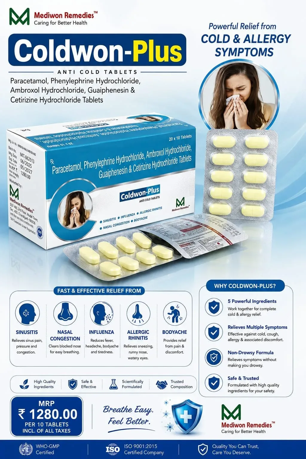 COLDWON-PLUS Tablets