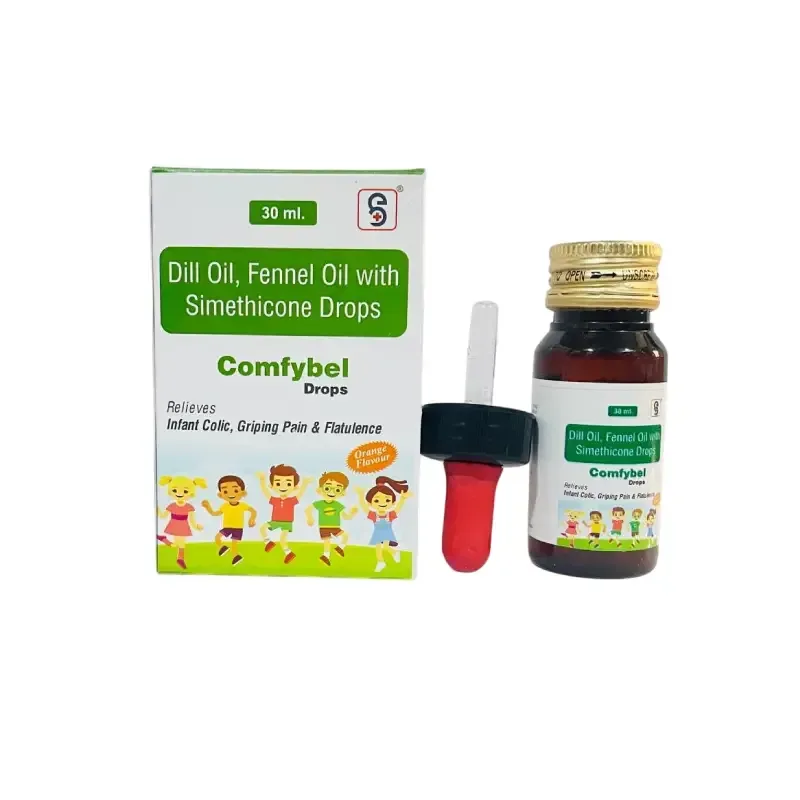 COMFYBEL DROPS - SIMETHICONE + DIL OIL + FENNEL OIL DROPS (GASTRIC AND STOMACH PAIN DROPS)