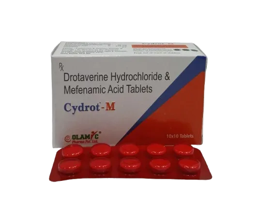 CYDROT -M - Drotaverine 80mg+ Mefenamic Acid 250mg