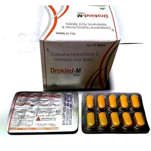 Drokind-M - Drotaverine 80mg, Mefenamic 250mg