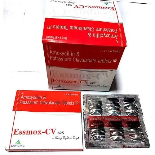 Essmox-CV 625 - Amoxycillin 500mg, Clavulanate Potassium 125mg