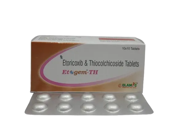 ETOGEM-TH - Etoricoxib 60mg + Thiocolchicoside 4mg